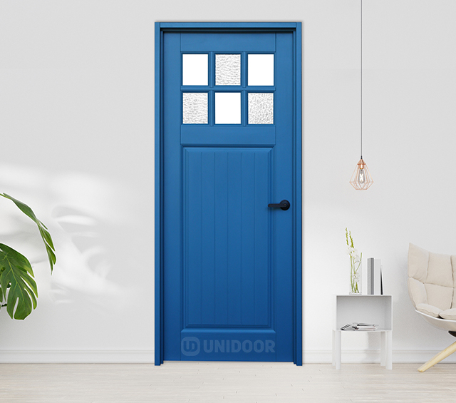 UNIDOOR-Hero-室內門-實木門-white-wall-living-room-door