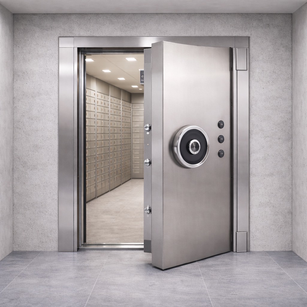 Stainless Steel Vault Door