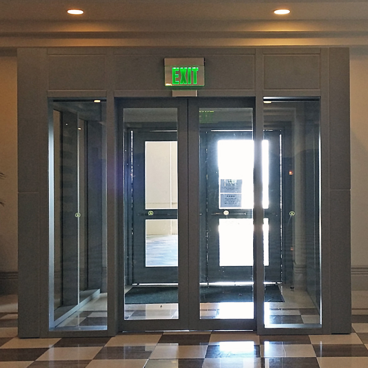 Automatic Glass Door